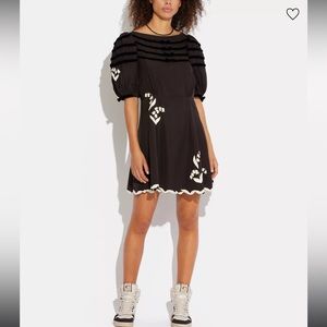 Coach - Babydoll Dress with Velvet Bows